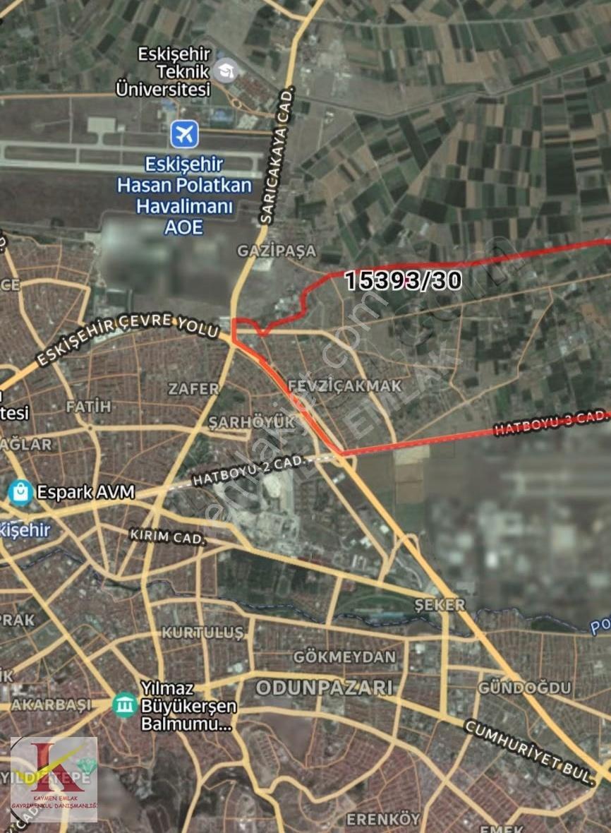 Kaymen Emlak Şehir Merkezinde 2549 M2 Tarla Çevreyolu Çok Yakın - Görsel 7