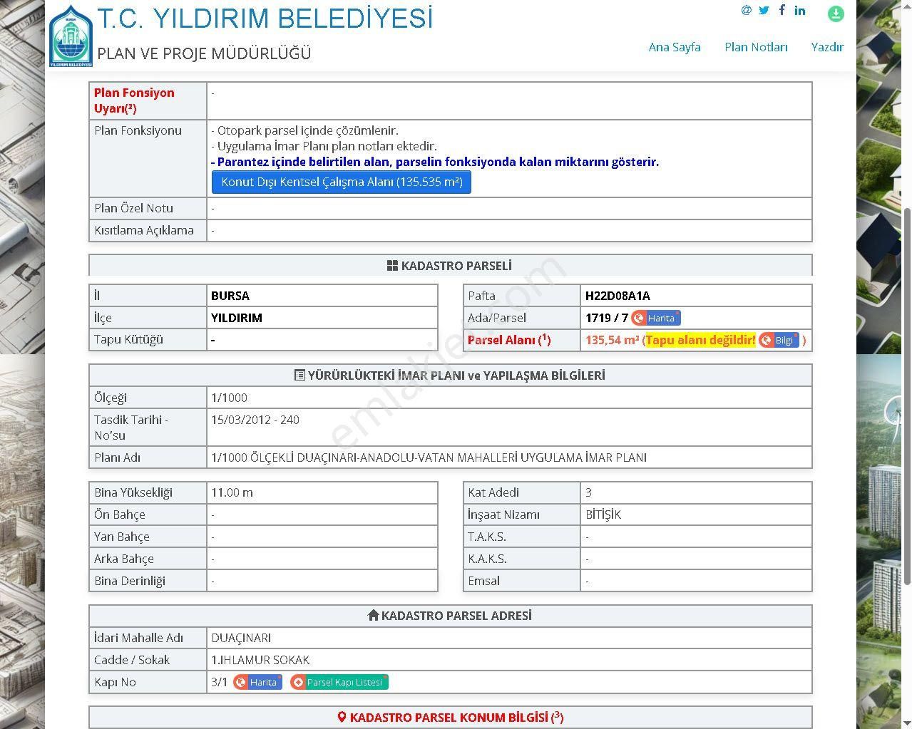 Bursa Yıldırım Vişne Tic-bölgesinde Satılık İkikat 460m2 İkicepheli İşyeri - Görsel 25