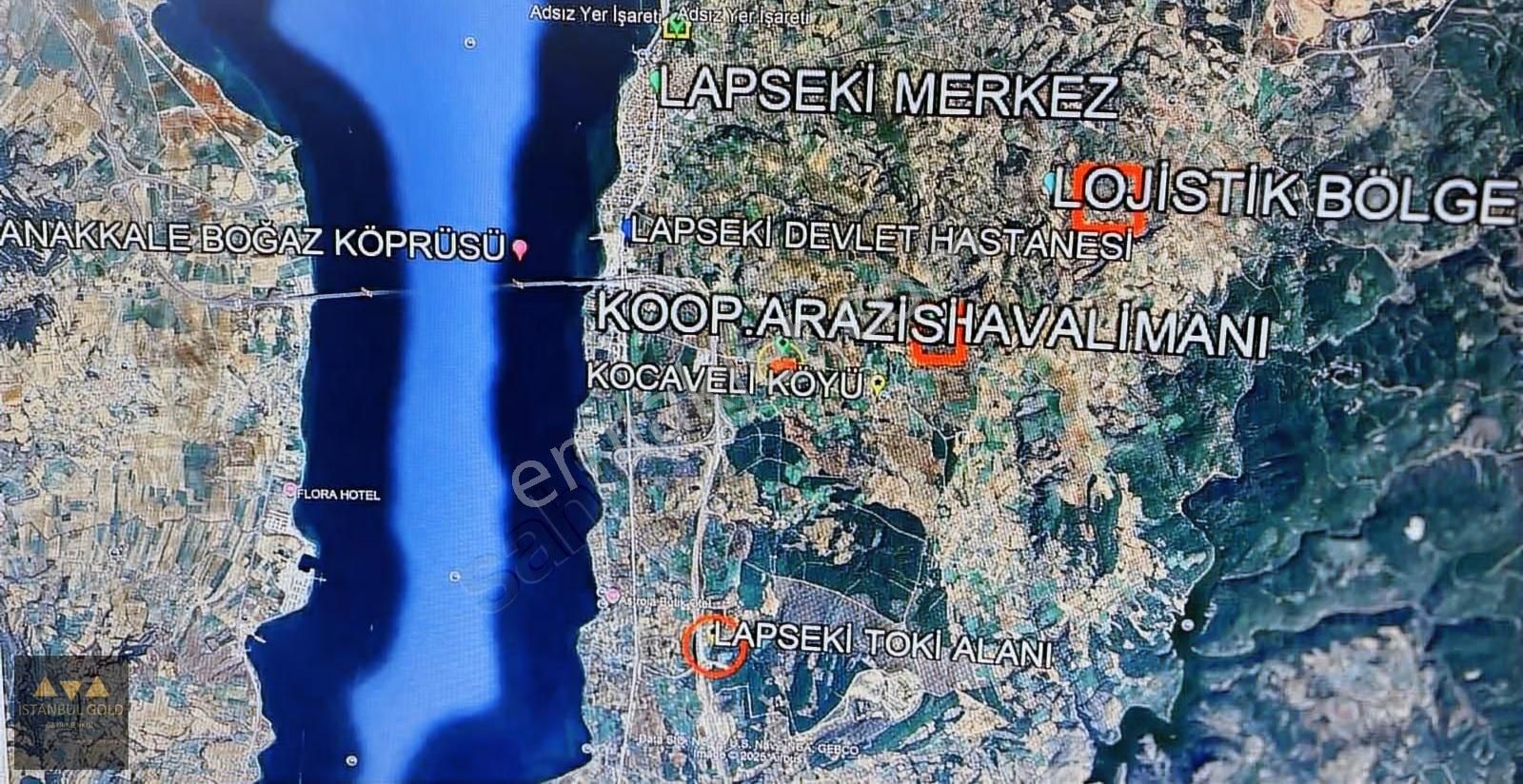 Topsakal Arsa-lapseki Deniz Ve Köprü Manzaralı Hisse-az Sayıda - Görsel 5