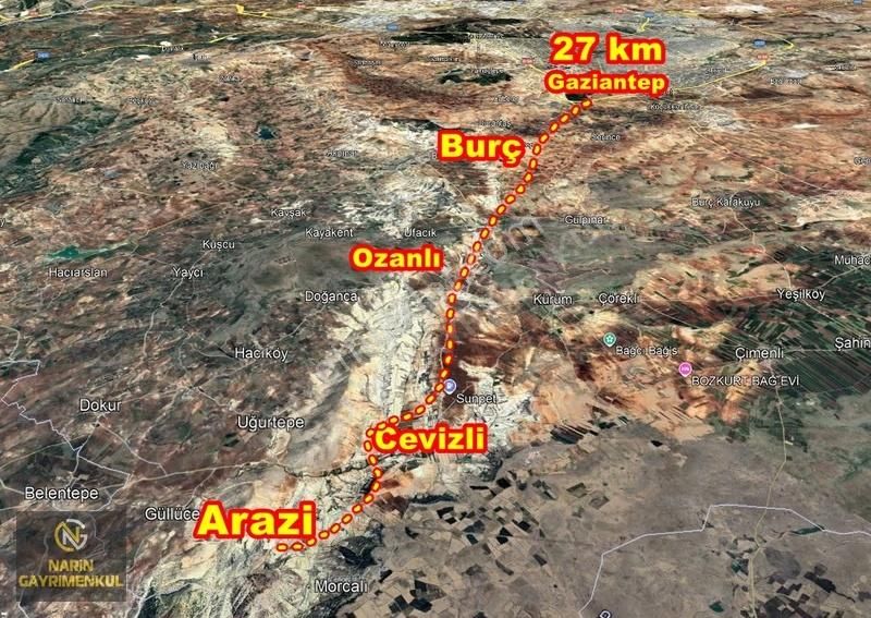 Şahinbey Güllüce Fıstık Zeytin Bahçesi Asfalta 250 Metre Mesafe - Görsel 9