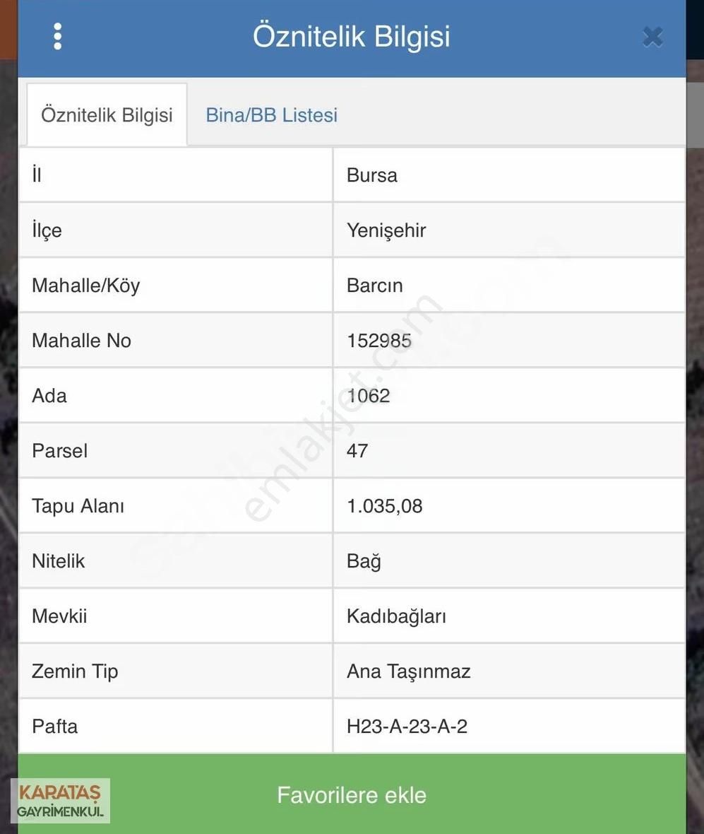 Barcında 1000m2 Köye Yakın Arazi - Görsel 2