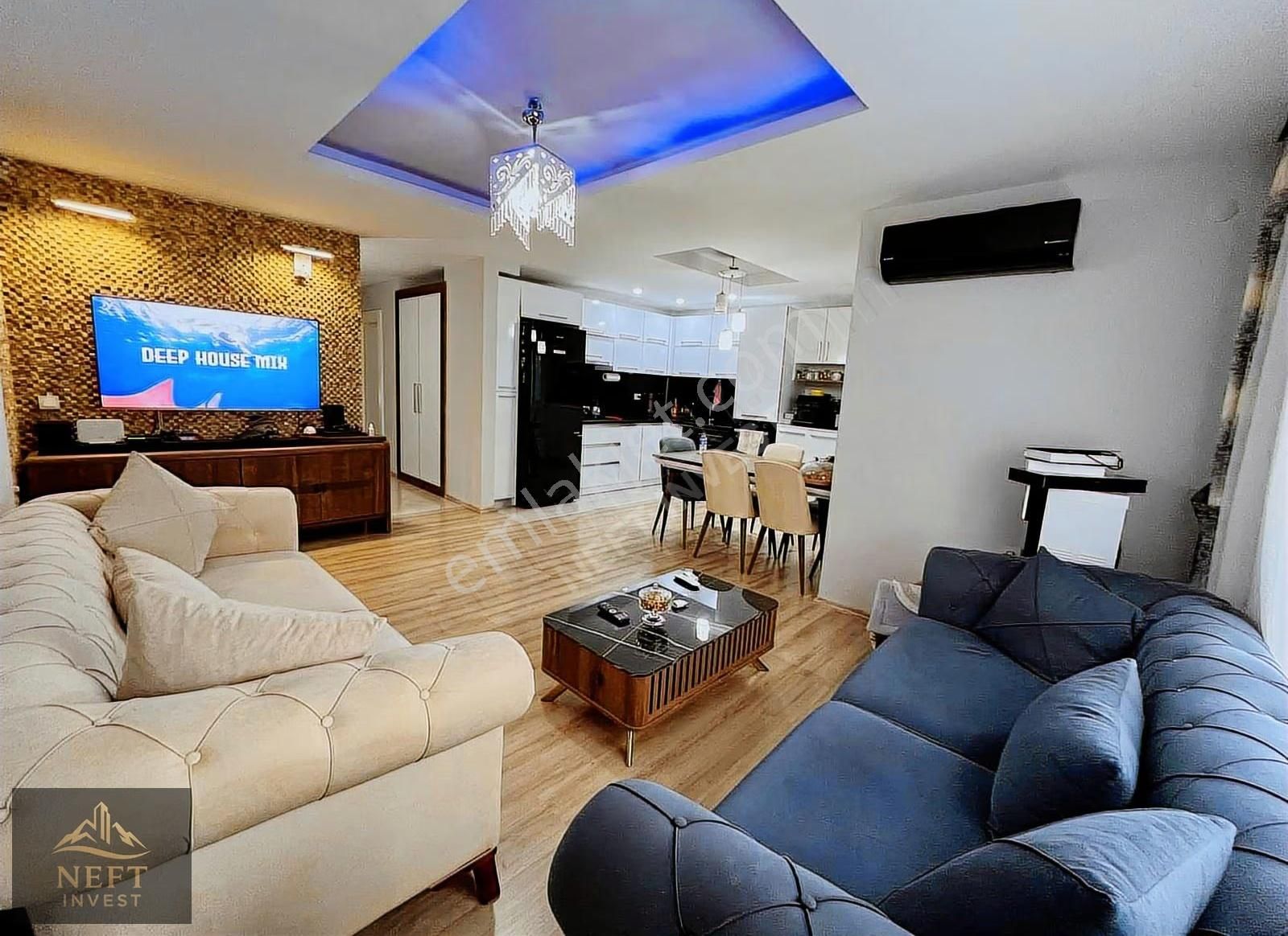 Hurma'da Geniş Ebeveyn Banyolu 2+1 Daire - Görsel 14