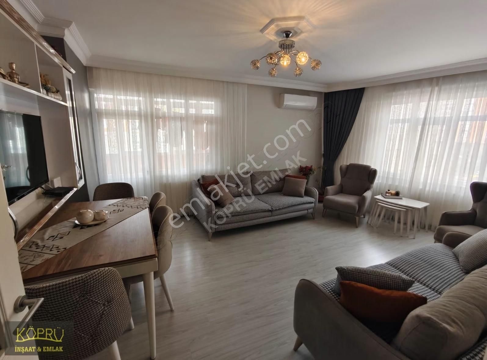 Köprü Emlaktan Gazi Mah'de Satılık 110m2 2+1 3.kat Daire - Görsel 2