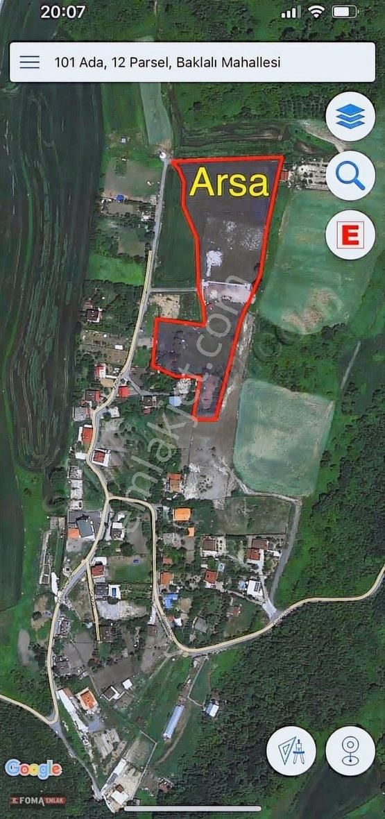 A.köy Baklalı Mhsi 6,000 Metre Tarladan Hisse Çaplı, Çevrilir,