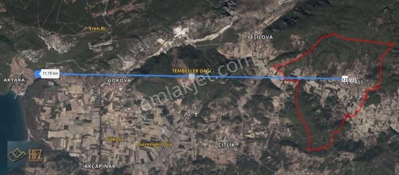 Ula-elmalı Mahallesinde 5604 M2 Satılık Tarla - Görsel 3