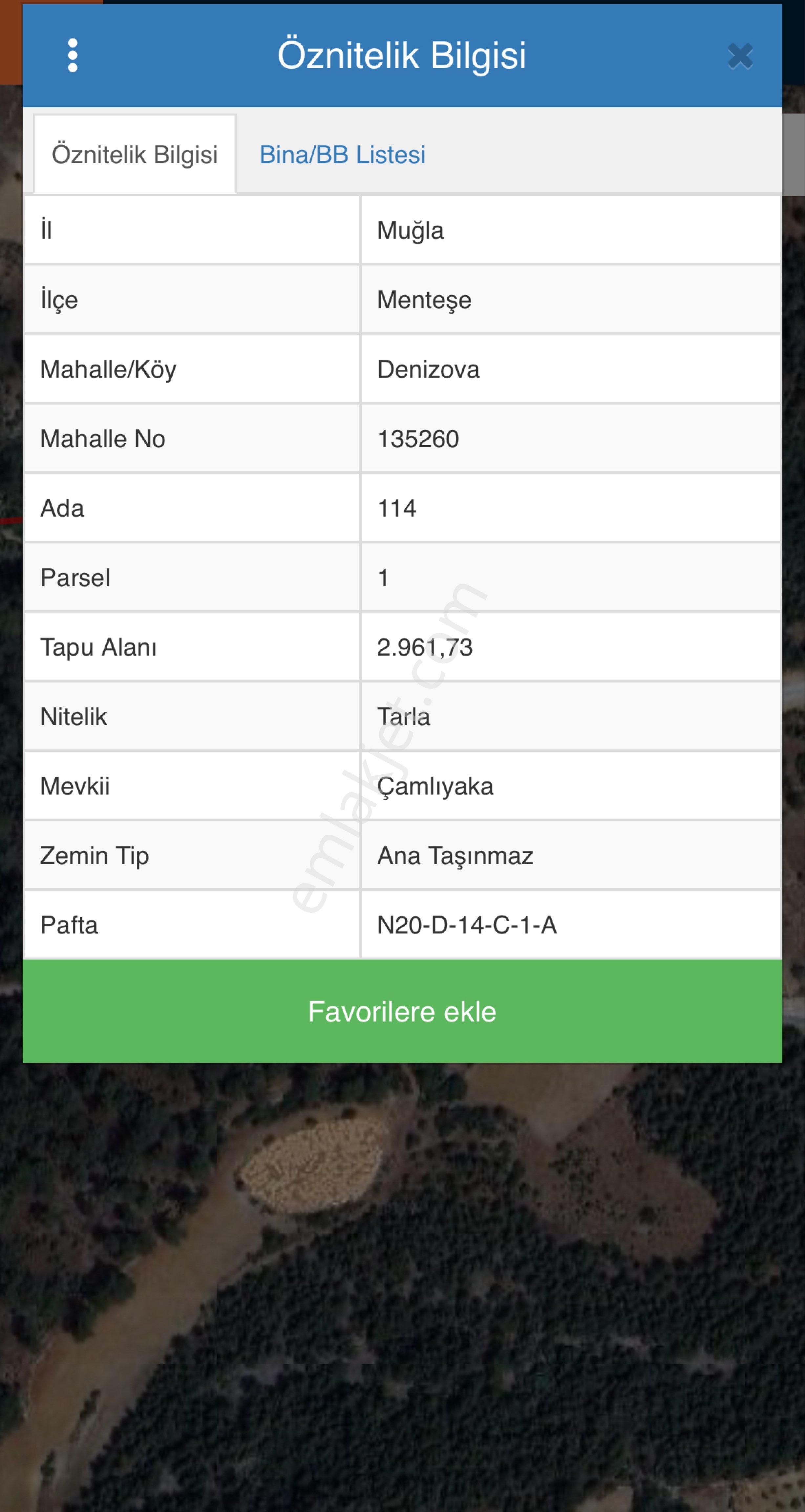 Muğla Menteşe Denizova Mah. Satılık 2.961 M2 Tarla - Görsel 27