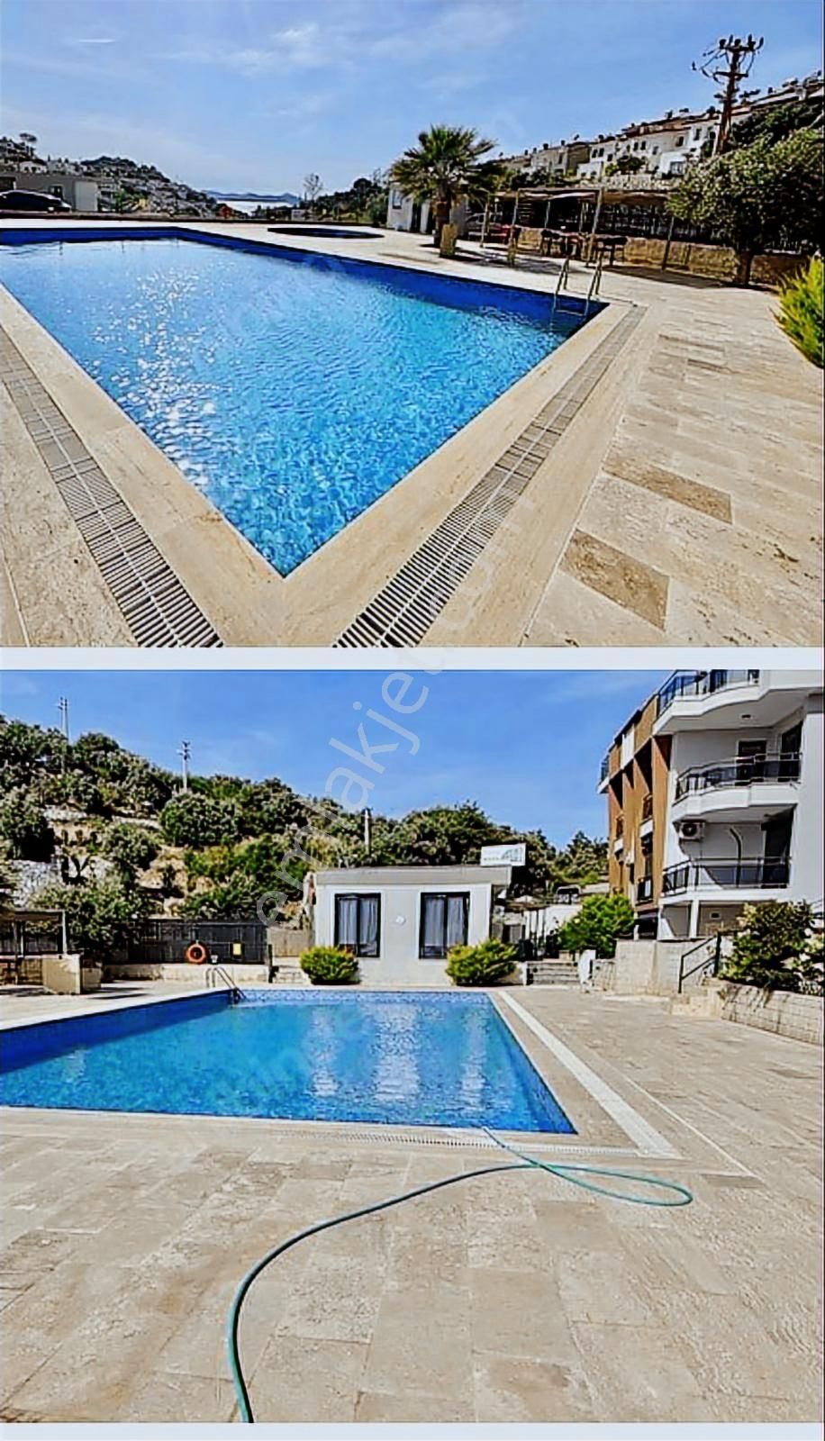 Güllükte Deniz Manzaralı Site İçerisinde Çatı Dubleks Daire - Görsel 24