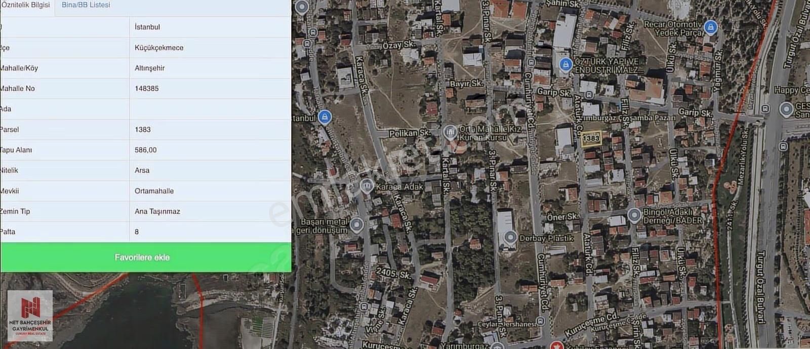 Satılık Arsa Ticari + Konut İmarlı Cad. Üstü 1/2 Hisseli 293m2 - Görsel 2