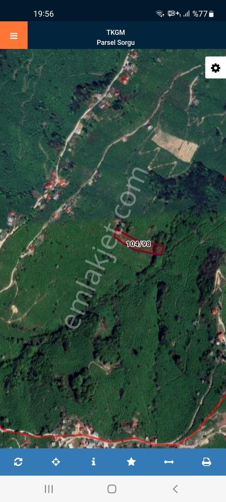 Satılık Piraziz Hasanşeyhde Uygun 5190m2 Fındık Bahçesi - Görsel 4