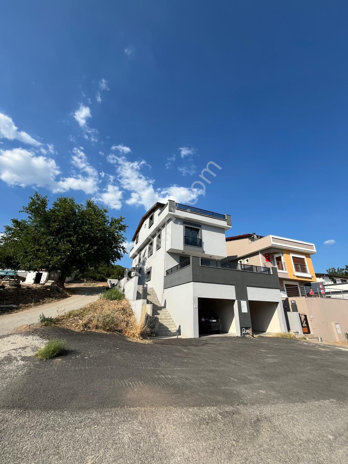 Özdere Çukuraltı Bölgesinde Deniz Manzaralı Villa