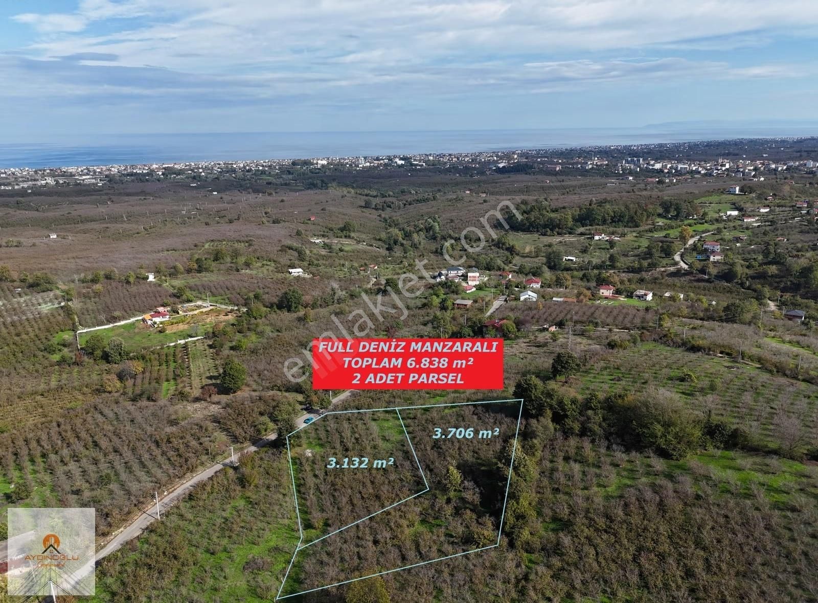 *** Full Deniz Manzaralı İmar Sınırında 2 Adet Fırsat Parsel *** - Görsel 15
