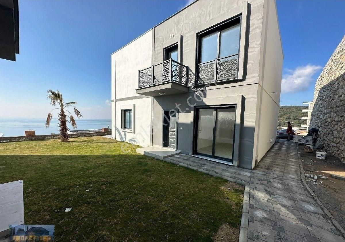 🏡 Aydın Didim Akbük’te Satılık Panoramik Deniz Manzaralı Bahçeli Dubleks Villa 🏡 - Görsel 4