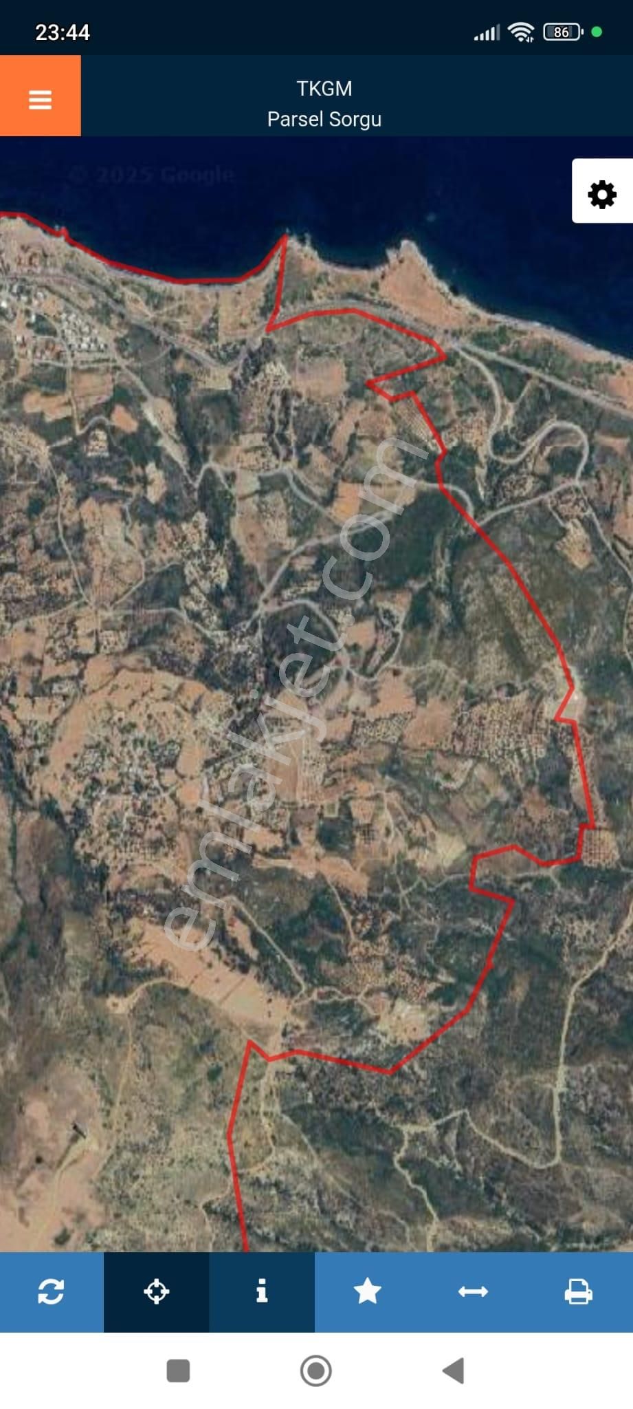 Karaburun Tepeboz Da Köye Çok Yakın Satılık Tarlalar - Görsel 3