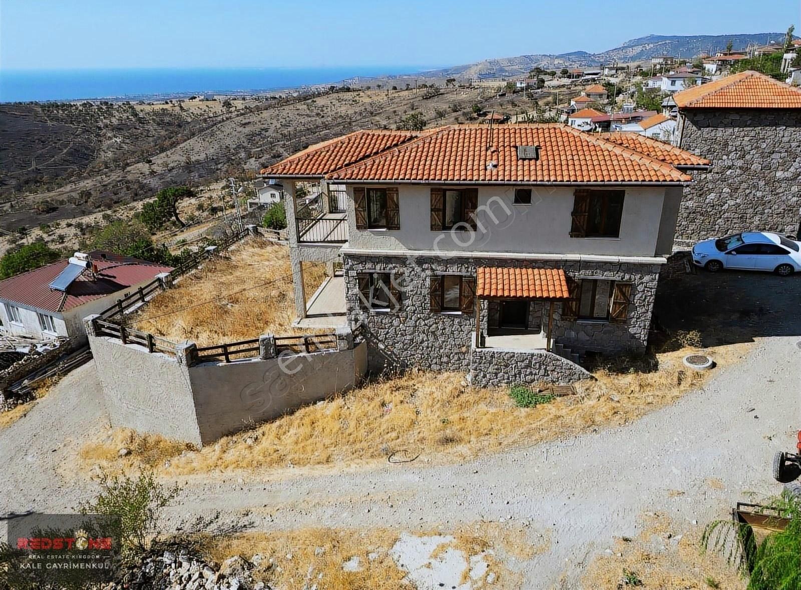 Ayvacık Naldöken Köyünde Ege Denizi Manzaralı Özel Villa - Görsel 24