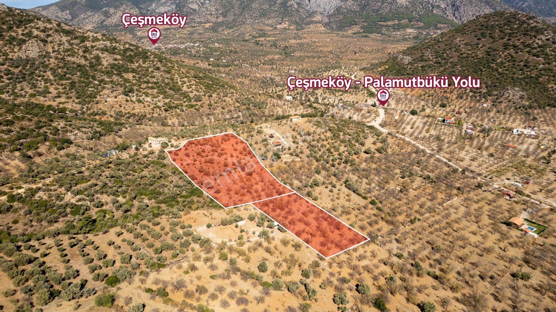 Datça Palamutbükünde 16.414 M2 Deniz Manzaralı İmarlı Arsa - Görsel 15