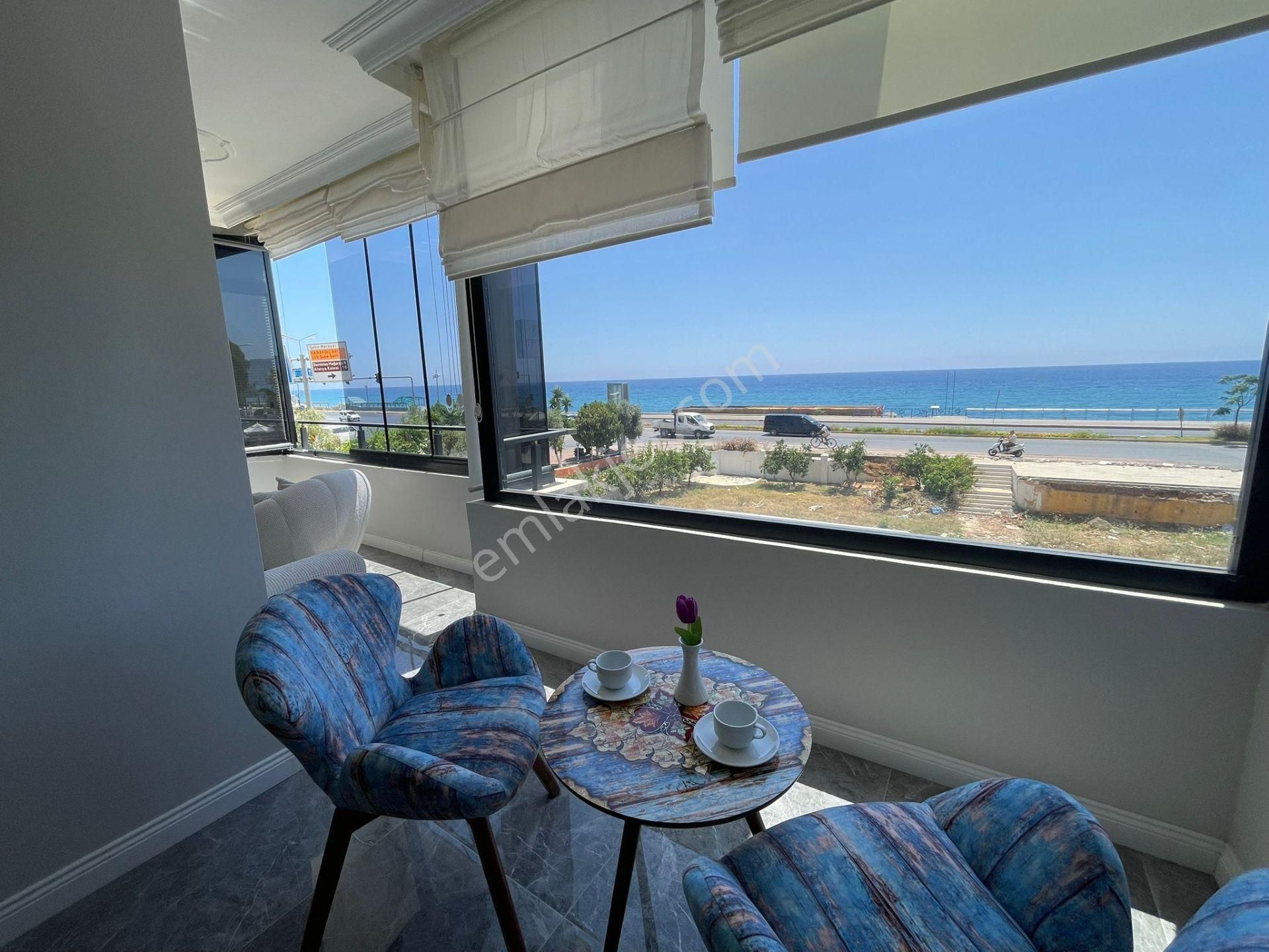 Alanya Tosmur’da Denize Sıfır Lüks Daire – Full Deniz Manzaralı! - Görsel 27