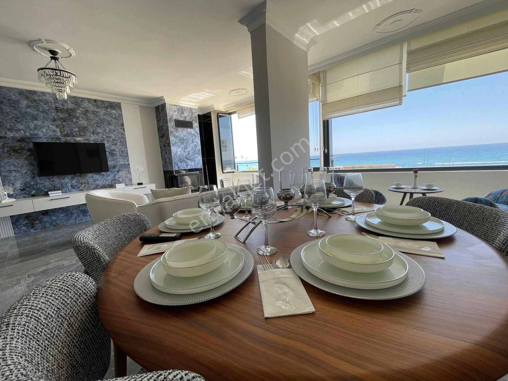 Alanya Tosmur’da Denize Sıfır Lüks Daire – Full Deniz Manzaralı! - Görsel 24