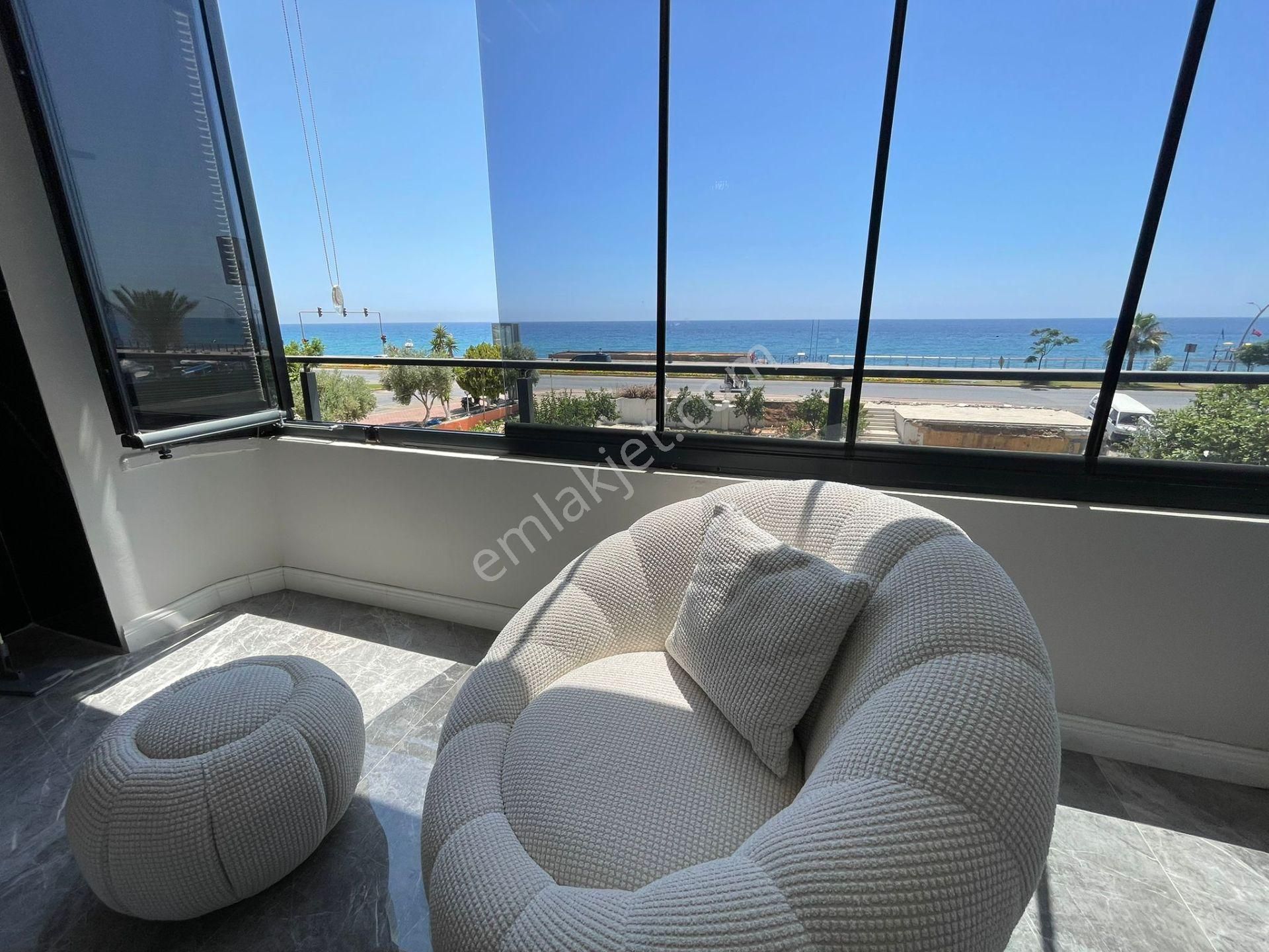 Alanya Tosmur’da Denize Sıfır Lüks Daire – Full Deniz Manzaralı! - Görsel 15