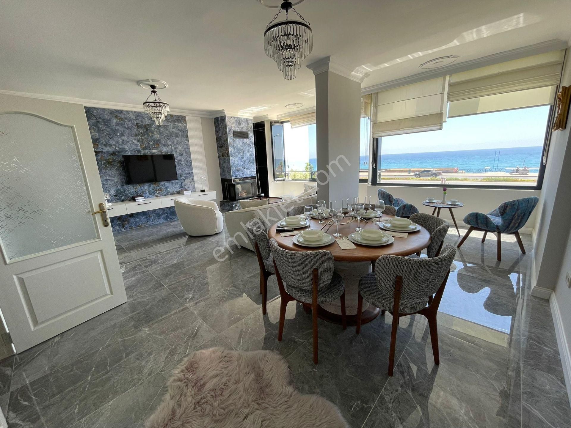 Alanya Tosmur’da Denize Sıfır Lüks Daire – Full Deniz Manzaralı! - Görsel 2