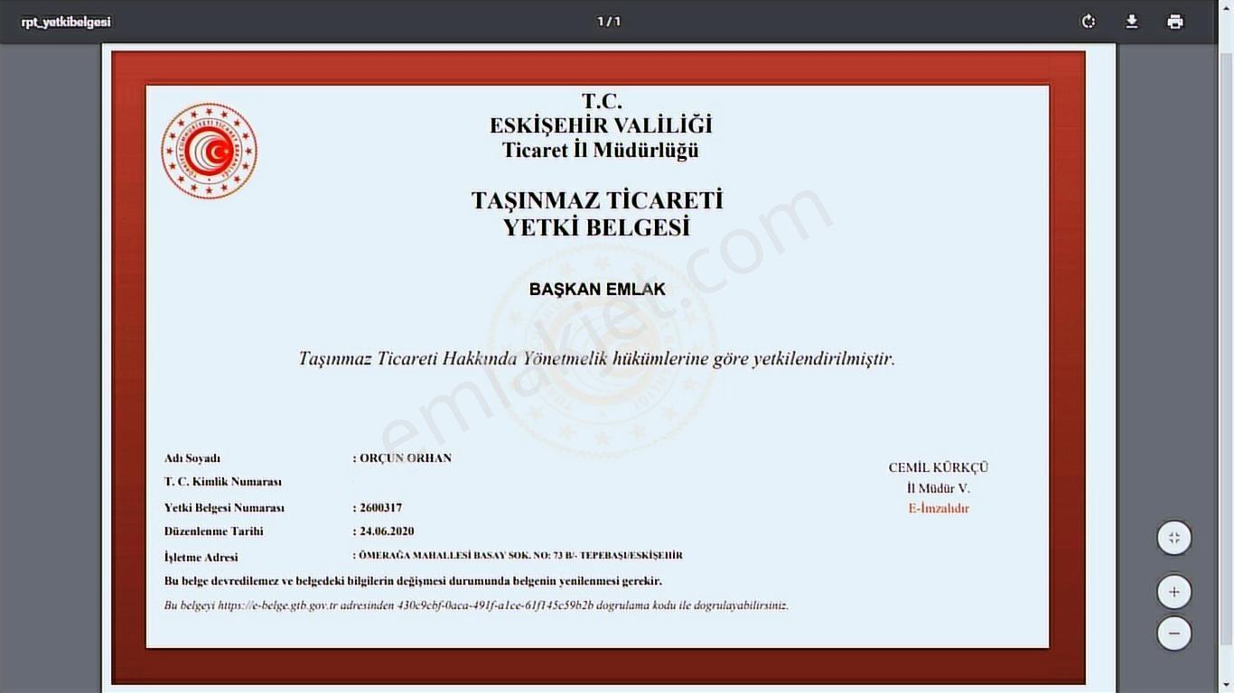 Başkan Emlaktan Satılık Akpınarda 548 M2 Arsa 2 Kata İmarlı - Görsel 29