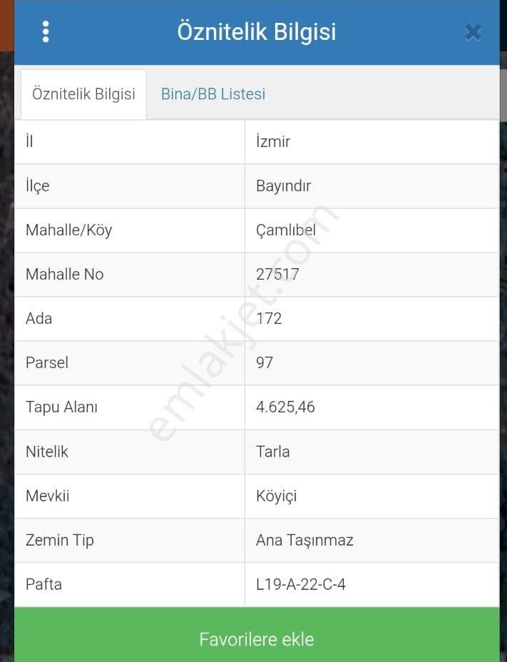 Bayındır Gayrimenkul - Bayındır Çamlıbel Mah Satılık Tarla - Görsel 13