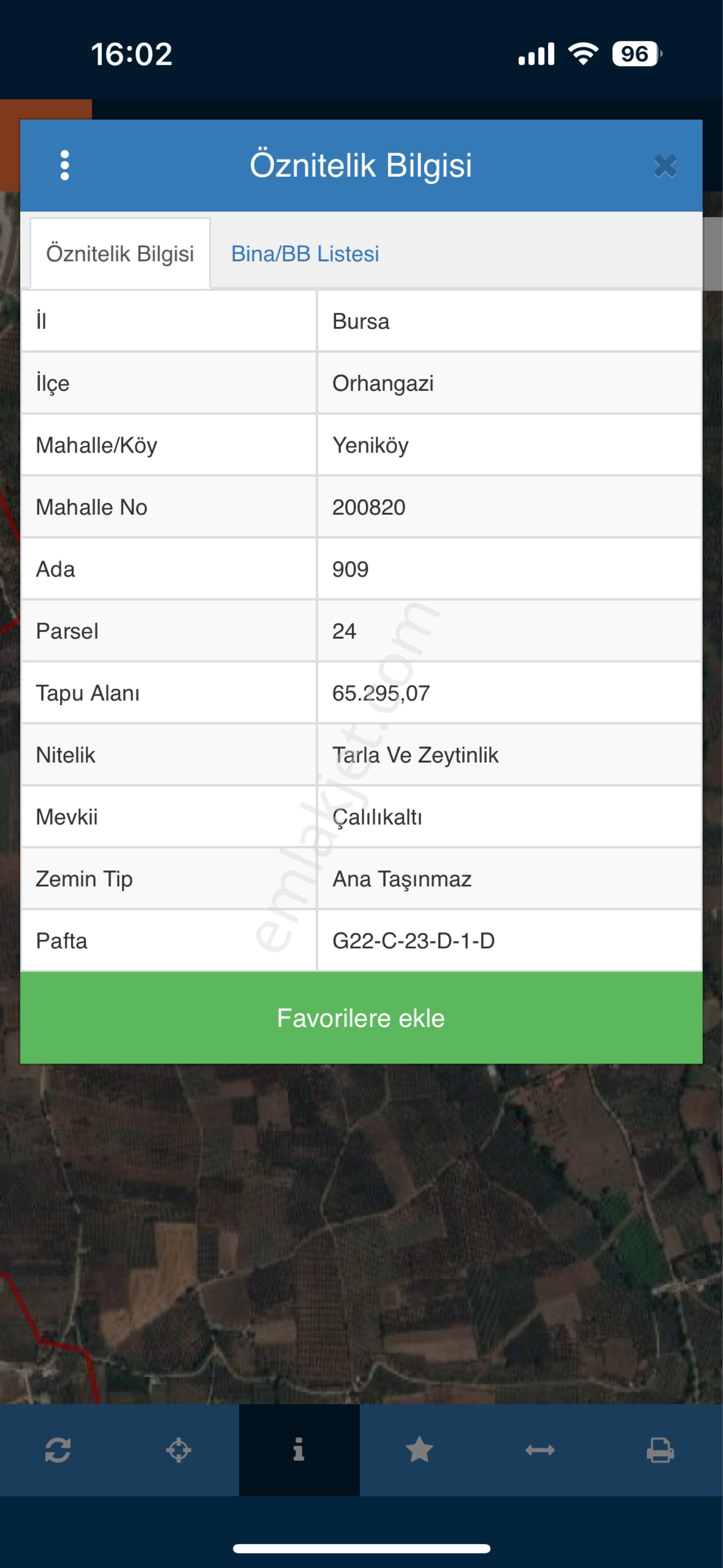 Çatalca Oklalı Mahallesinde 1328m2 Arsa - Görsel 2