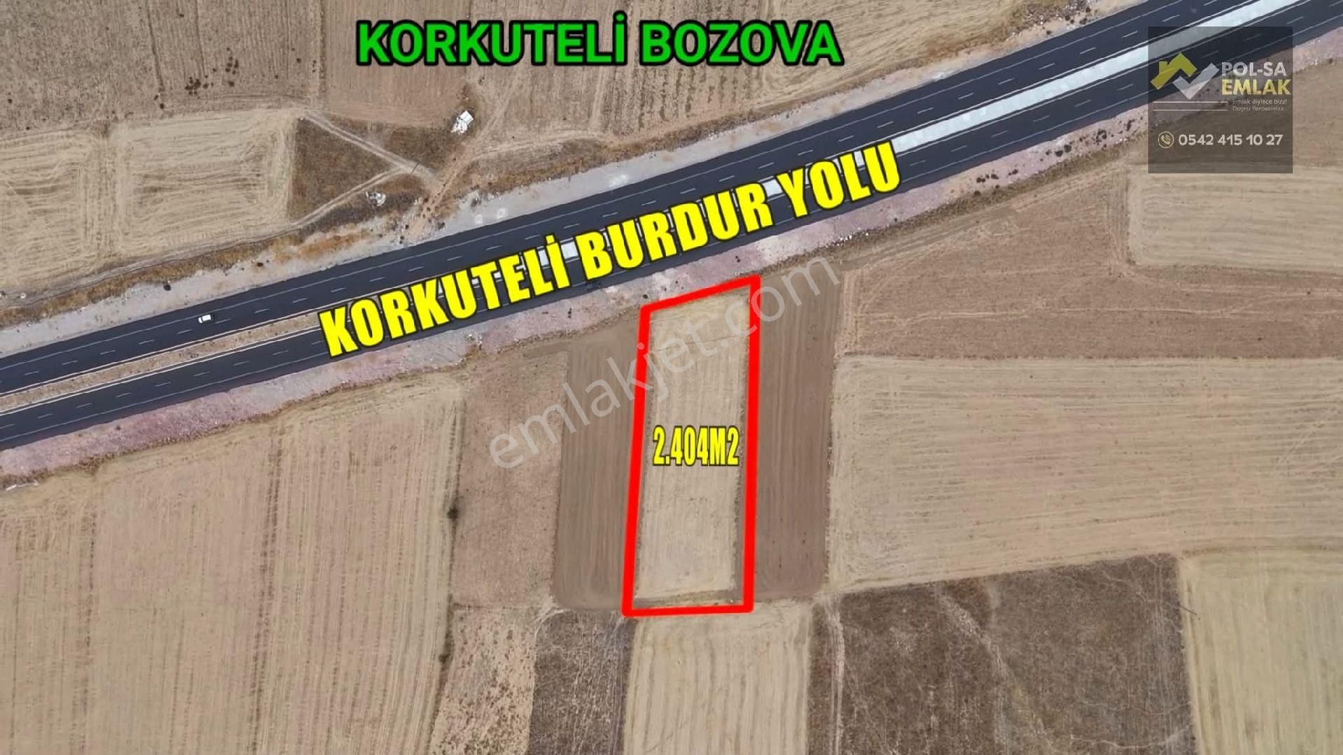 ✅korkuteli✅bozova'da ✅satılık 2.404m2 Tarla✅resmi Yol Var - Görsel 12