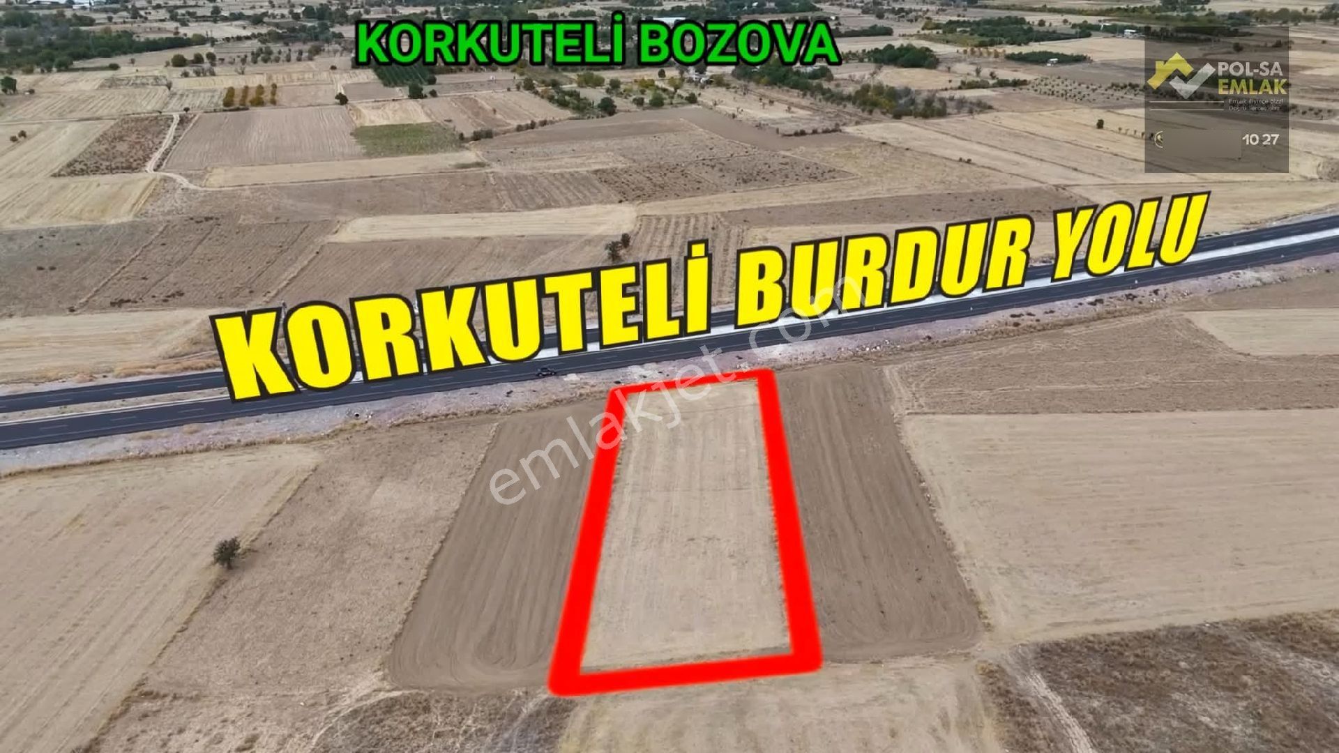 ✅korkuteli✅bozova'da ✅satılık 2.404m2 Tarla✅resmi Yol Var - Görsel 2