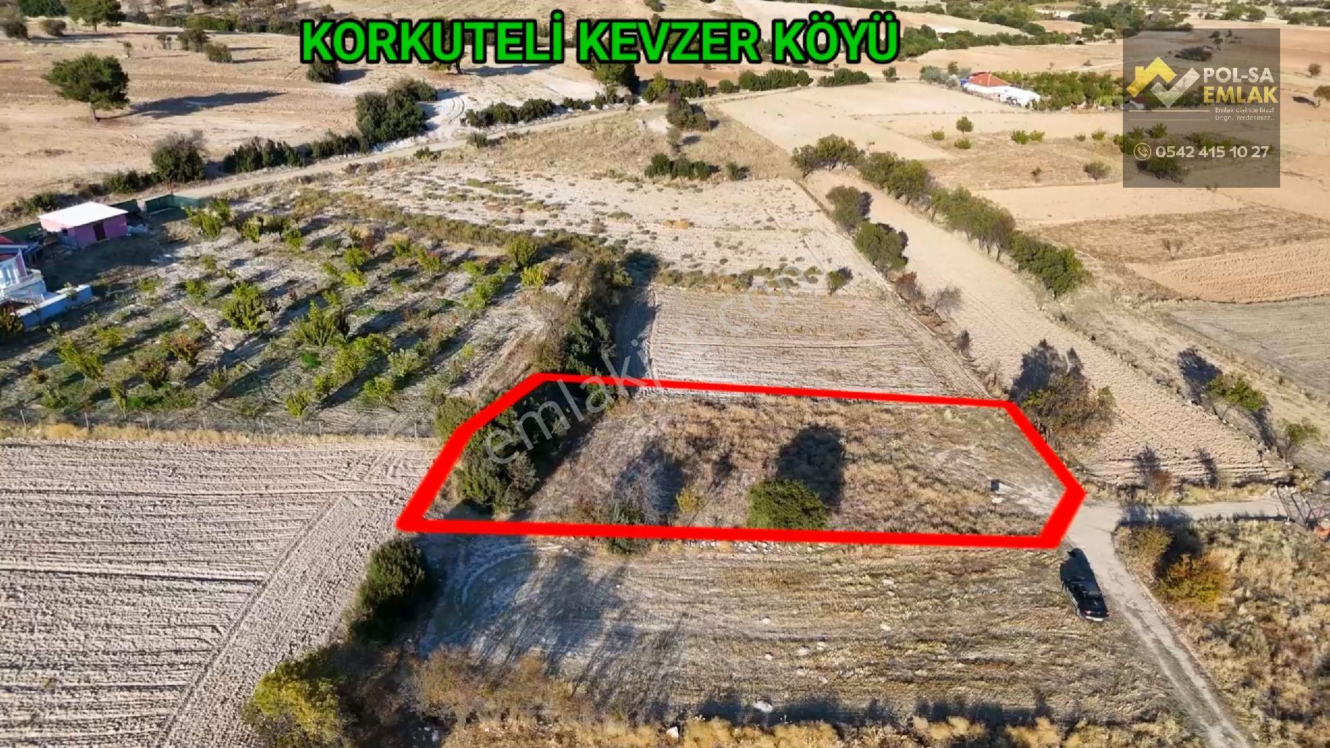 ✅korkuteli✅kevzer De✅satılık 1.033m2 Tarla✅resmi Yol Var ✅şebeke Suyu Var - Görsel 8