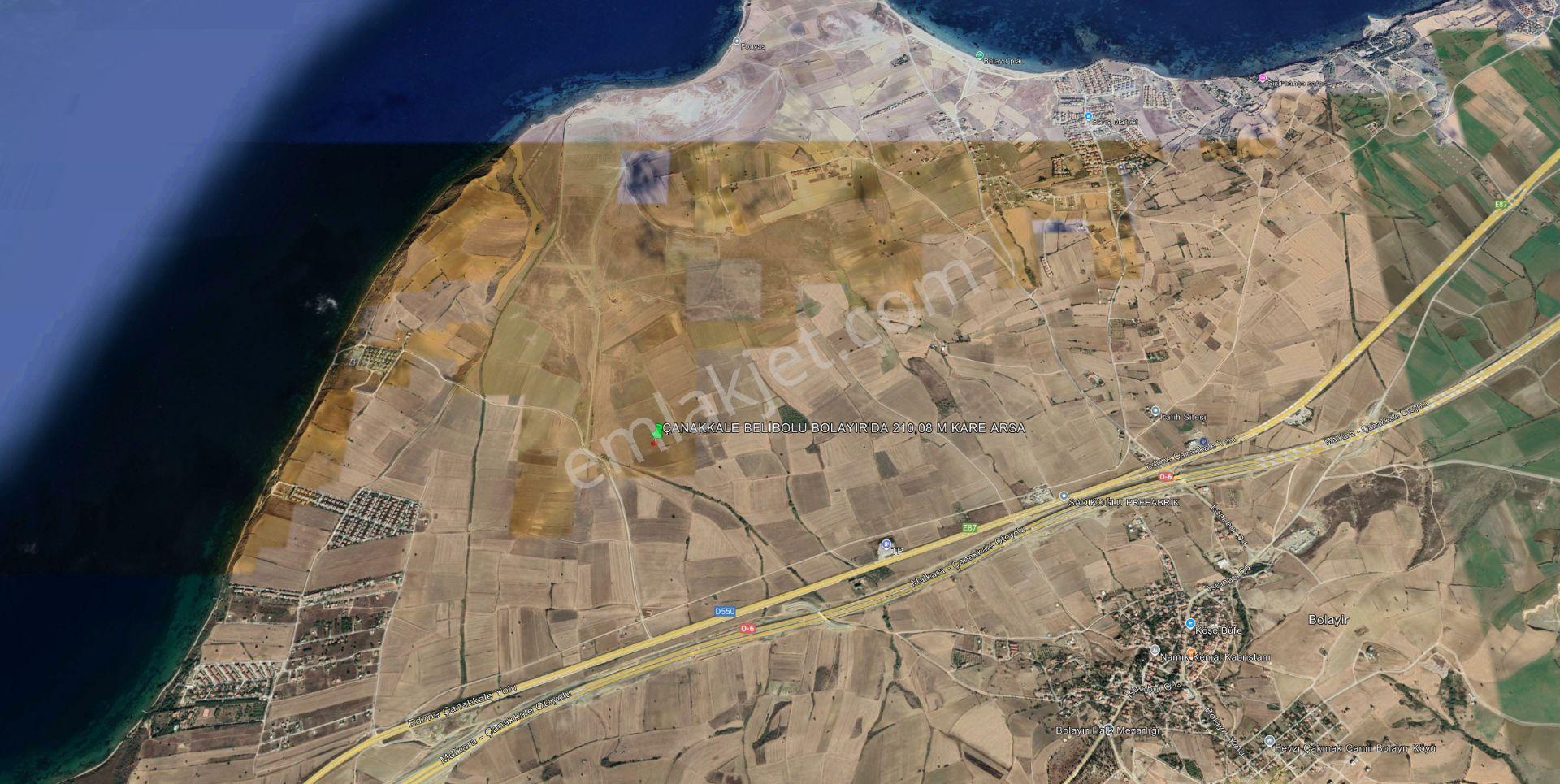 Çanakkale İli Gelibolu İlçesi Bolayır Köyü 210,08 M² Arsa - Görsel 6