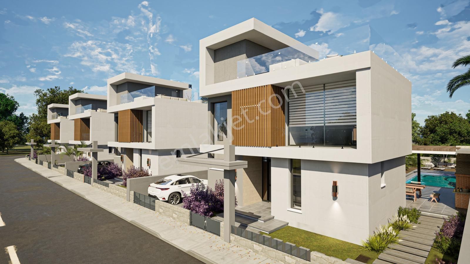 Girne Edremit'te Satılık 4+1 Lüks Villa !! - Görsel 2