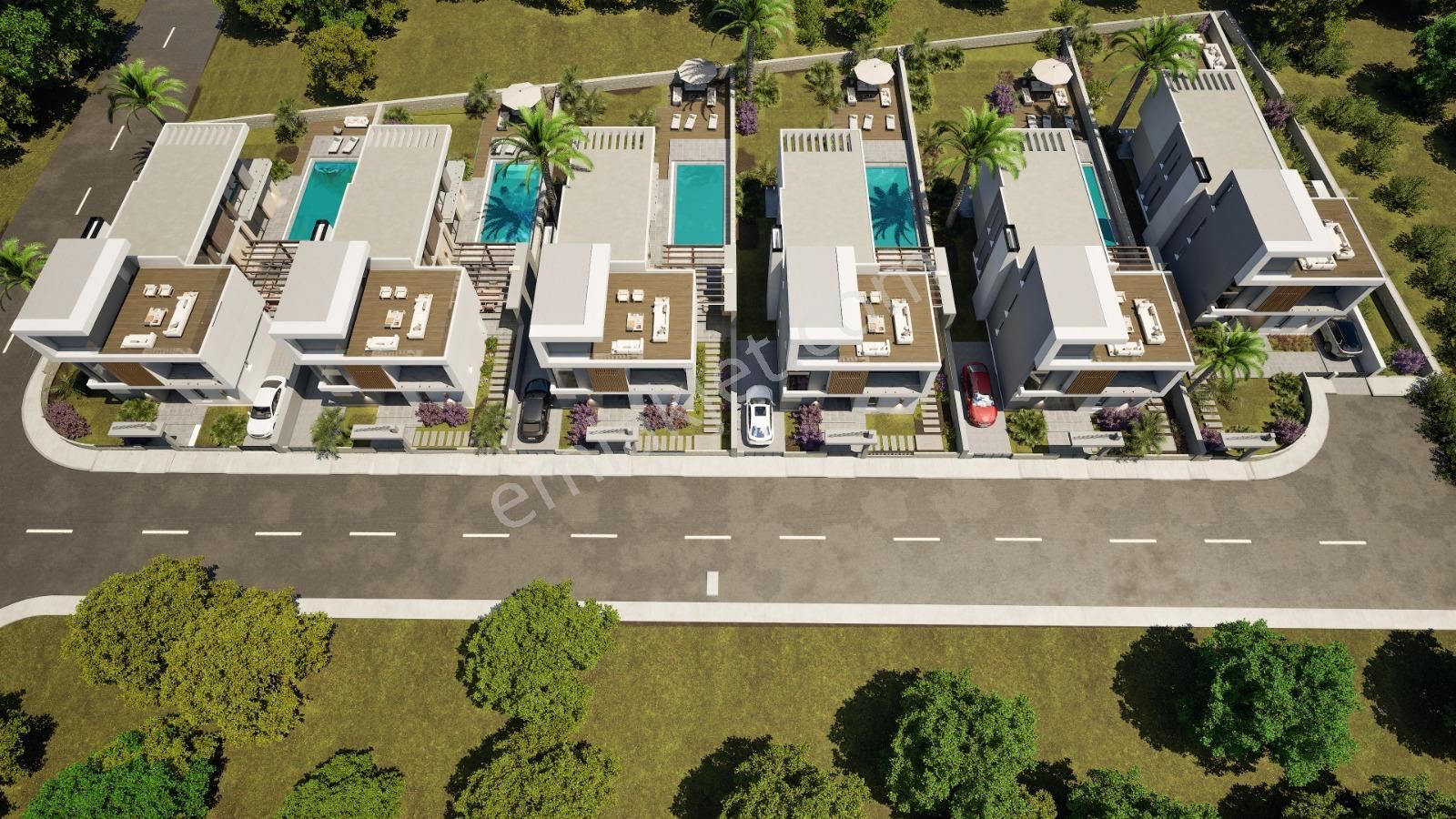 Girne Edremit'te Satılık 4+1 Lüks Villa !! - Görsel 18