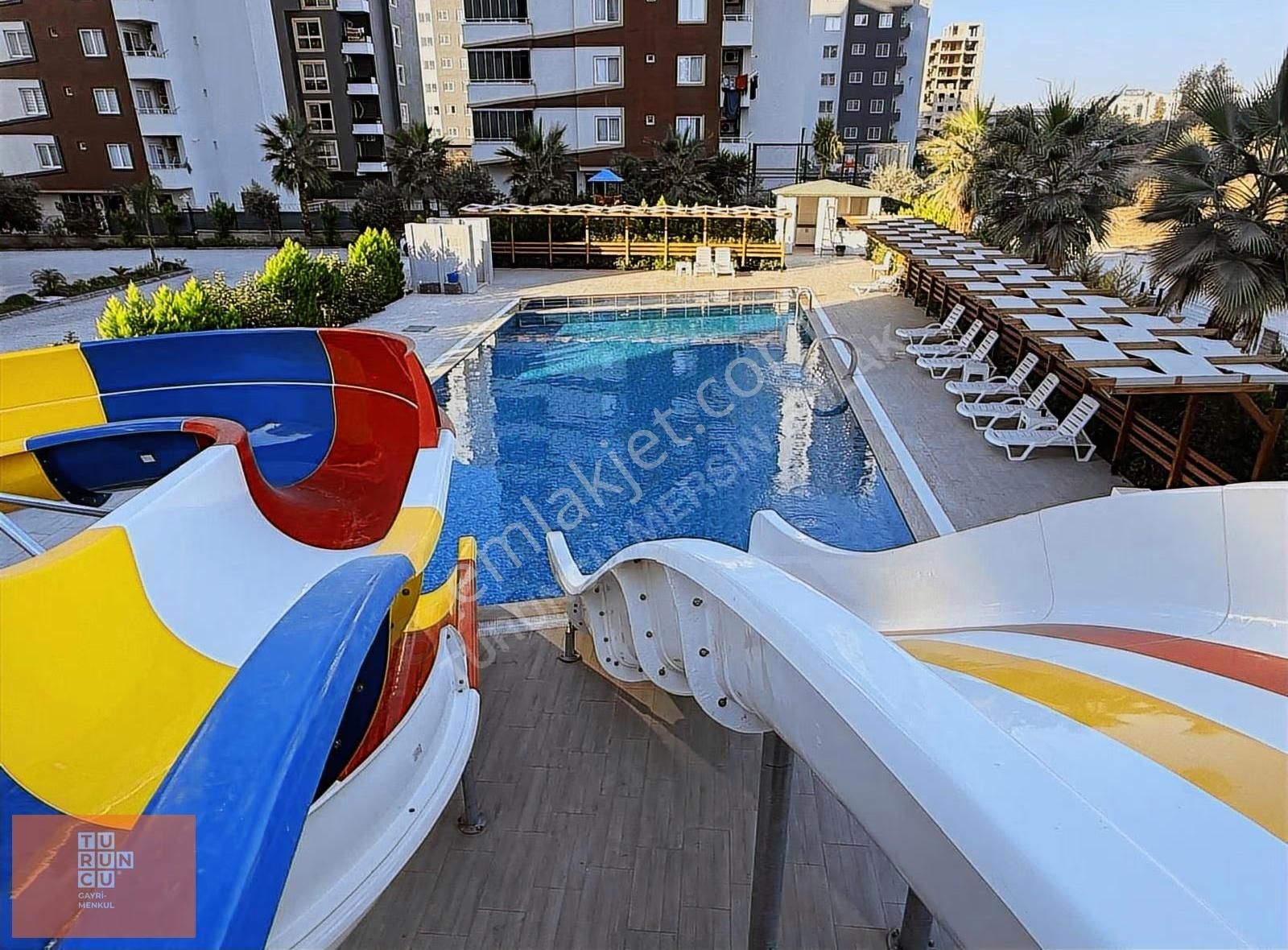 *turuncudan *aquaparklı Deniz Manzaralı Yüksek Kira Getirili 1+1 - Görsel 32