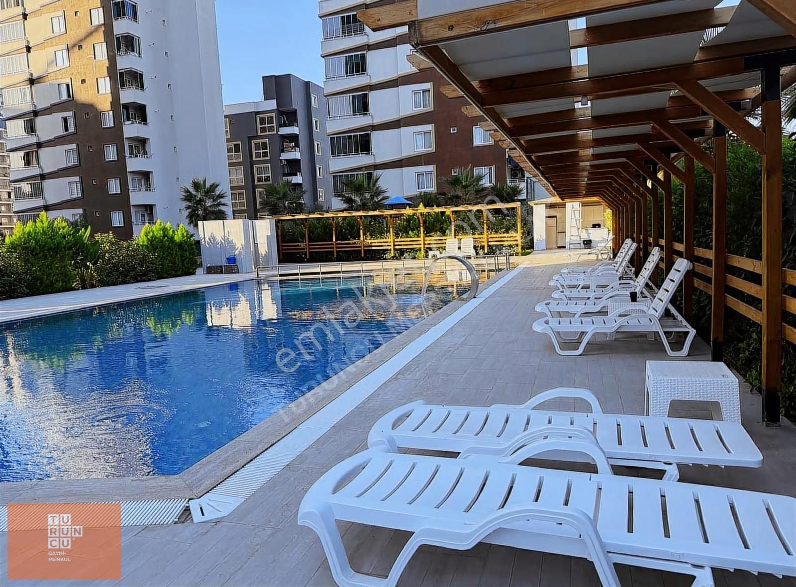 *turuncudan *aquaparklı Deniz Manzaralı Yüksek Kira Getirili 1+1 - Görsel 18