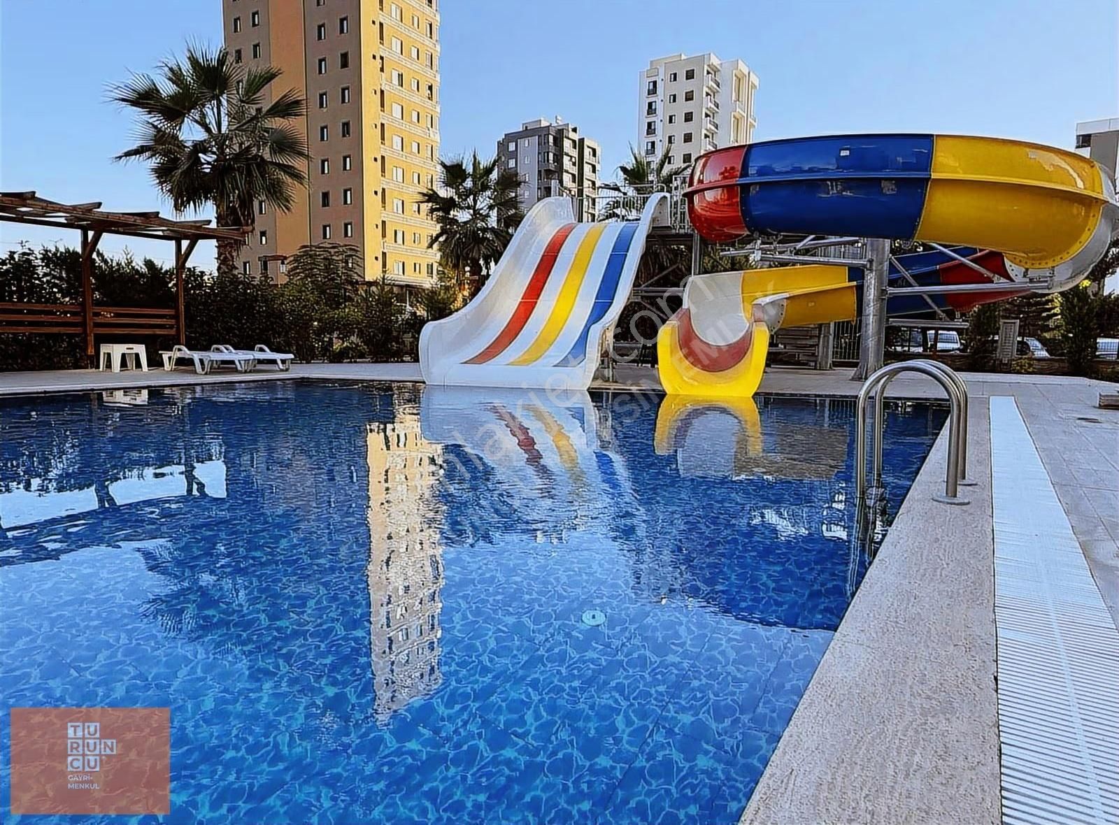 *turuncudan *aquaparklı Deniz Manzaralı Yüksek Kira Getirili 1+1