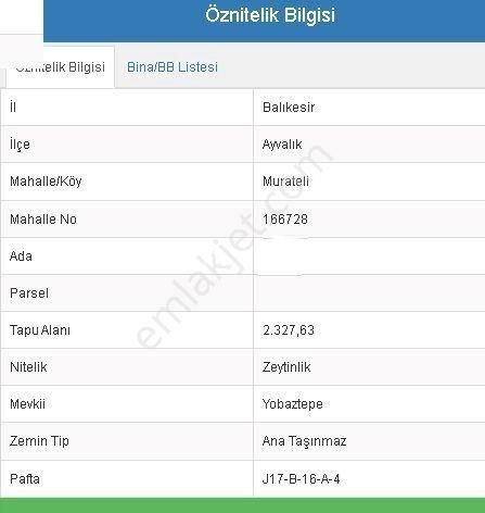 Balıkesir Ayvalık Murateli'de 2.328 M2 35 Ağaçlı Ayvalık 3 Km. Mesafede Bulunmaktadır - Görsel 4