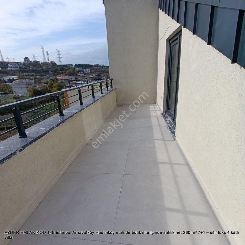 Hadımköy Mah De Butik Site İçinde Satılık Net 260 M² 7+1 – Sıfır Lüks 4 Katlı Villa - Görsel 5