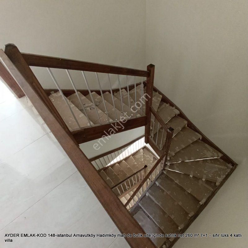 Hadımköy Mah De Butik Site İçinde Satılık Net 260 M² 7+1 – Sıfır Lüks 4 Katlı Villa - Görsel 8