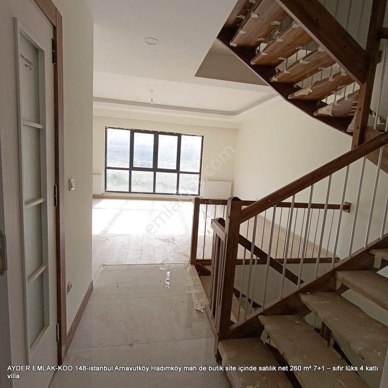 Hadımköy Mah De Butik Site İçinde Satılık Net 260 M² 7+1 – Sıfır Lüks 4 Katlı Villa - Görsel 20
