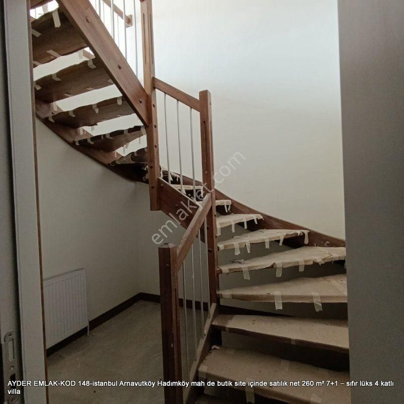 Hadımköy Mah De Butik Site İçinde Satılık Net 260 M² 7+1 – Sıfır Lüks 4 Katlı Villa - Görsel 19