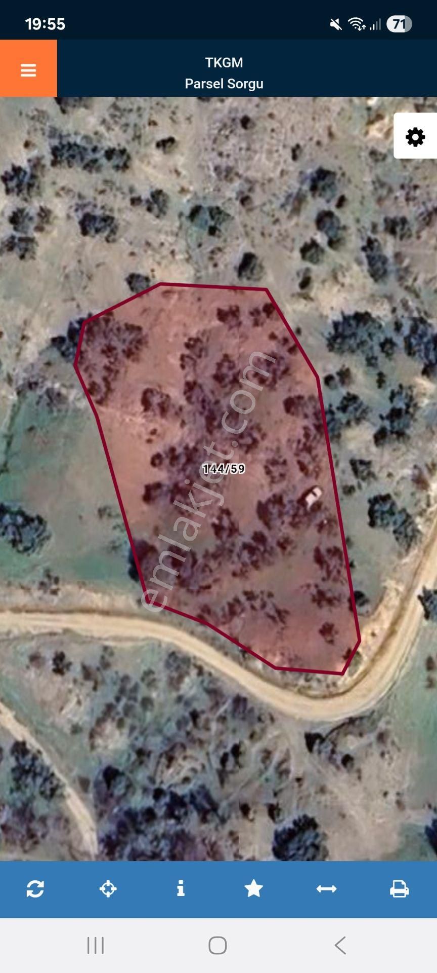 İzmir Dikili Kıratlıda Yola Sıfır Deniz Manzaralı Satılık 3160m2 Zeytinlik - Görsel 4