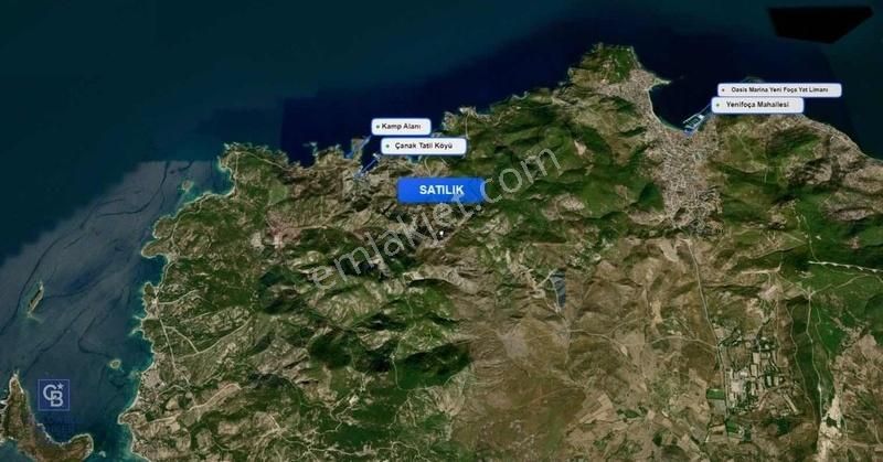 Yenifoça Sazlıca'da Satılık Deniz Manzaralı Villa Arsası - Görsel 20