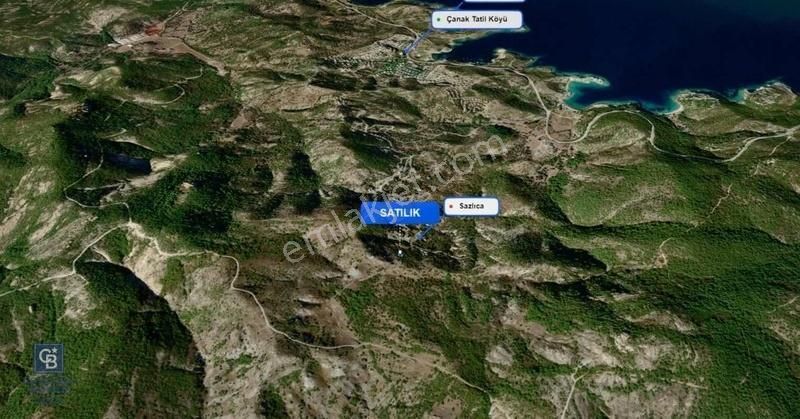 Yenifoça Sazlıca'da Satılık Deniz Manzaralı Villa Arsası - Görsel 2