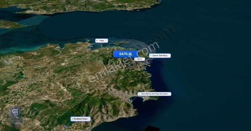 Yenifoça Sazlıca'da Satılık Deniz Manzaralı Villa Arsası - Görsel 19