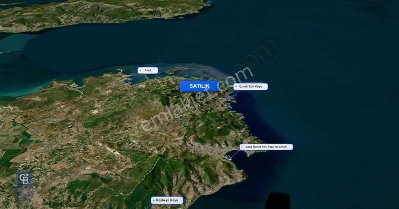 Yenifoça Sazlıca'da Satılık Deniz Manzaralı Villa Arsası - Görsel 10