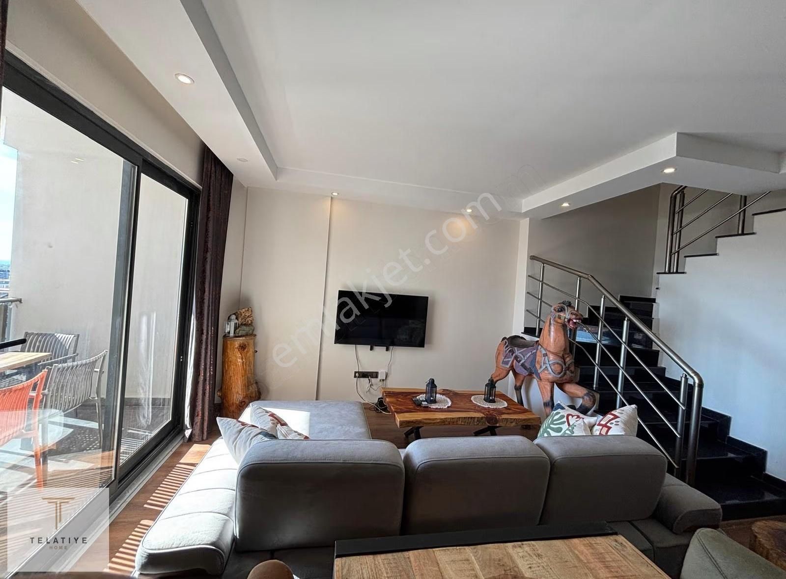 Payallar Faralya'da 3+1 Eşyalı Dubleks - Görsel 10