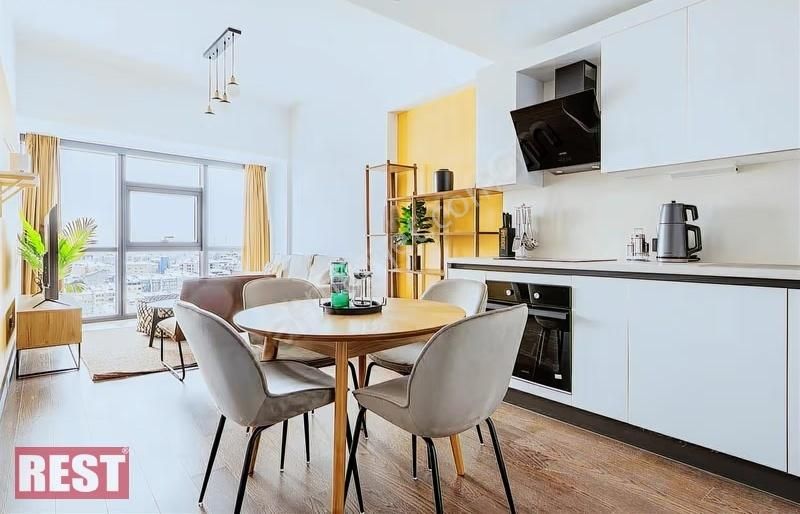 By Rotanada Yüksek Kat Sıfır Tasarım Eşyalı Kiralık Daire - Görsel 9