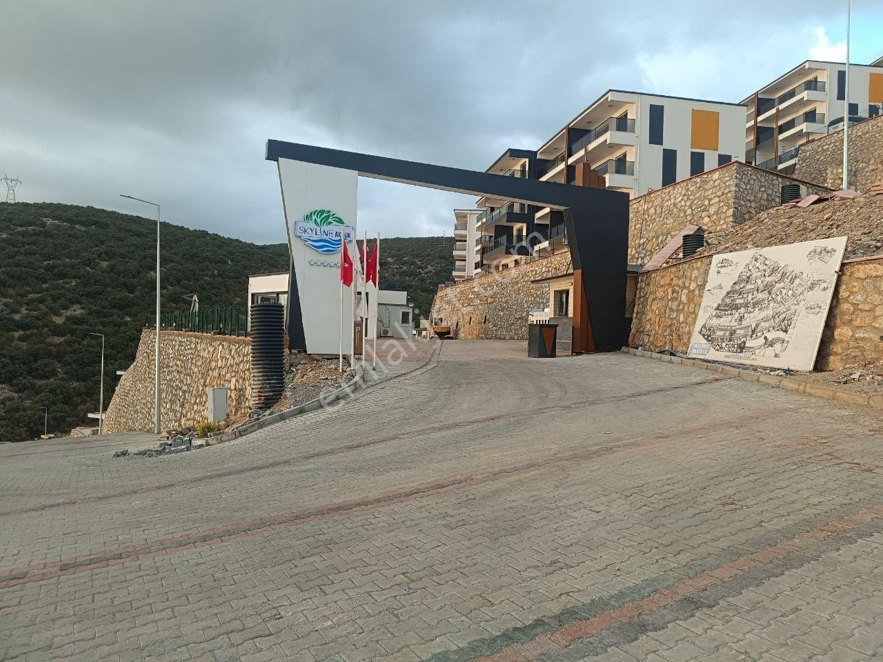 Didim Akbük Skyline'de Full Deniz Manzaralı 1+1 Köşe Daire - Görsel 20