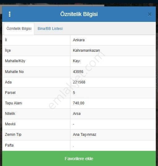 Kahramankazan Kayı Mahallesinde 740 M2 Müstakil İmarlı Konut Arsası - Görsel 5