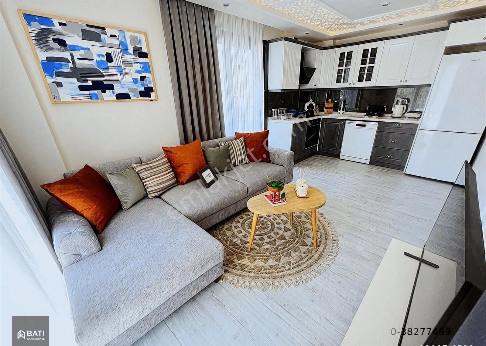 Didim'de Denize 500 Metre Mesafede 1+1 Full Eşyalı Sıfır Daire - Görsel 8